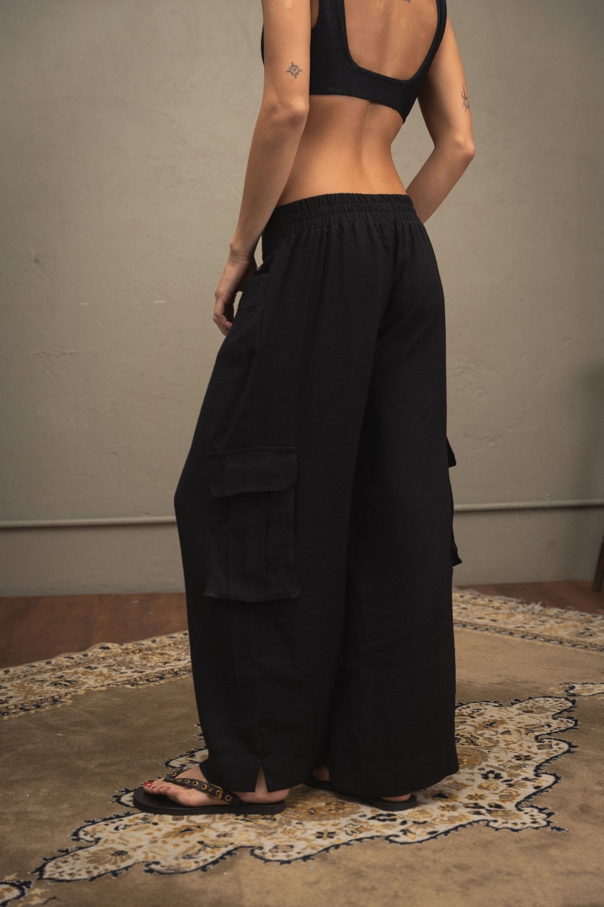 Pantalon Cargo Bolsillos Lateral