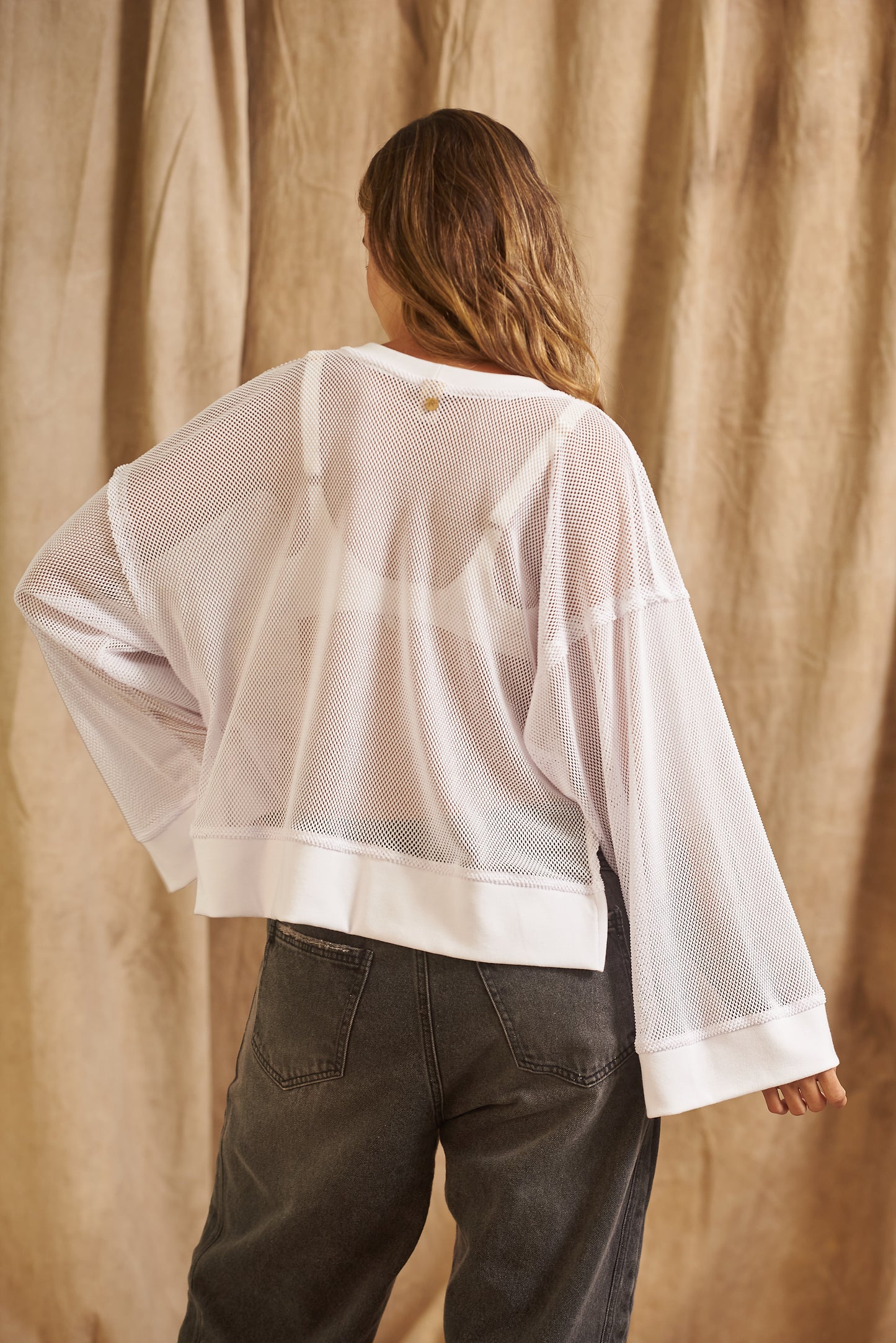 Camiseta Malla Oversized