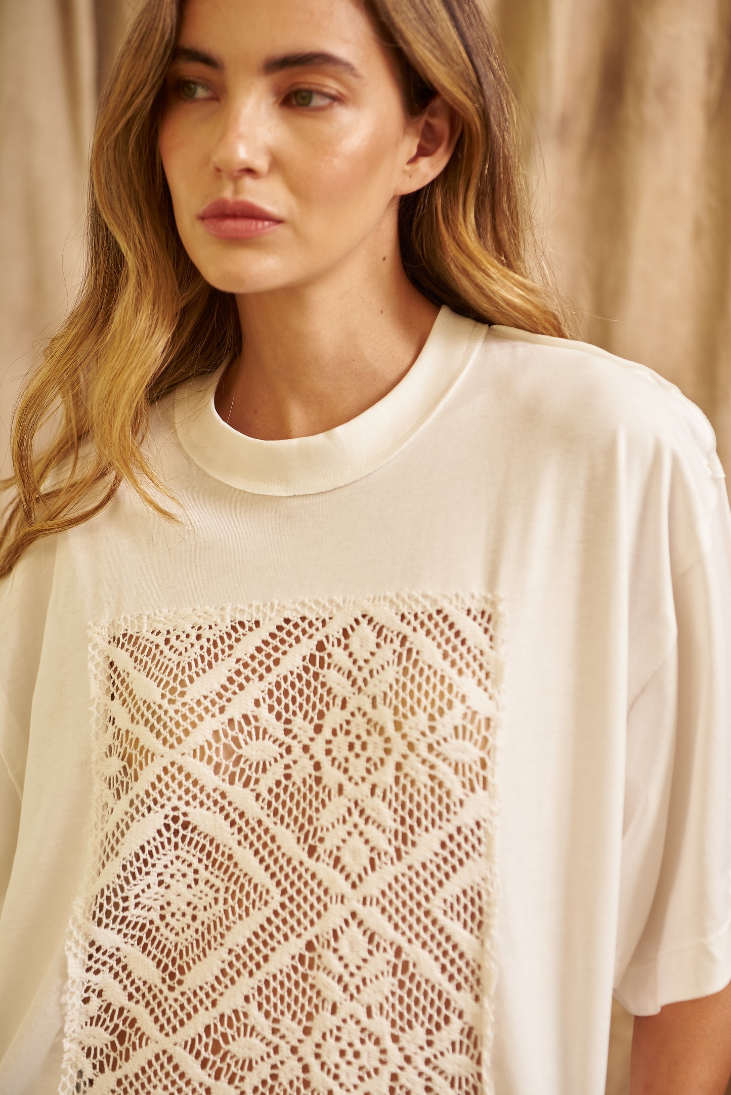 Camiseta Crochet