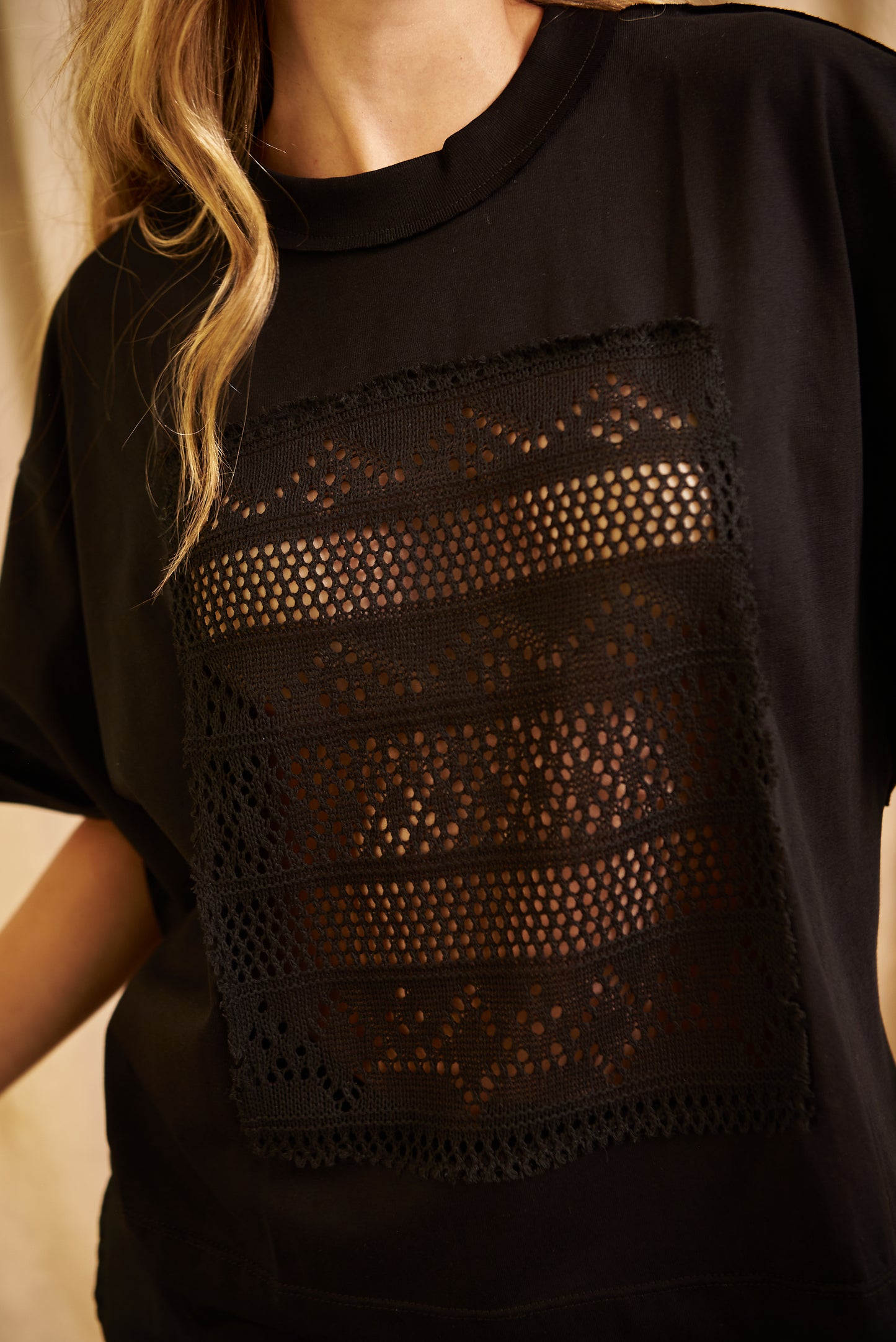 Camiseta Crochet