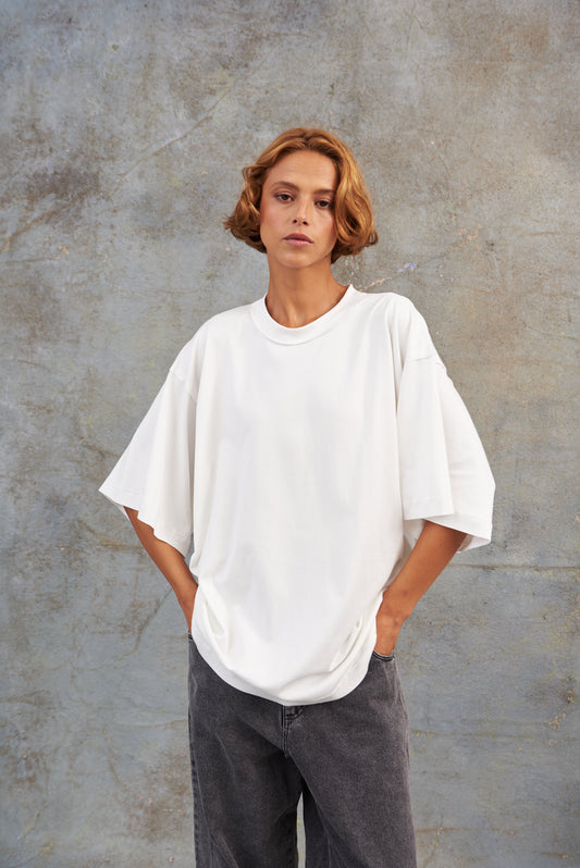 Camiseta Ovrsize manga 3/4