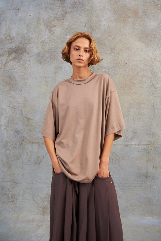 Camiseta Ovrsize manga 3/4