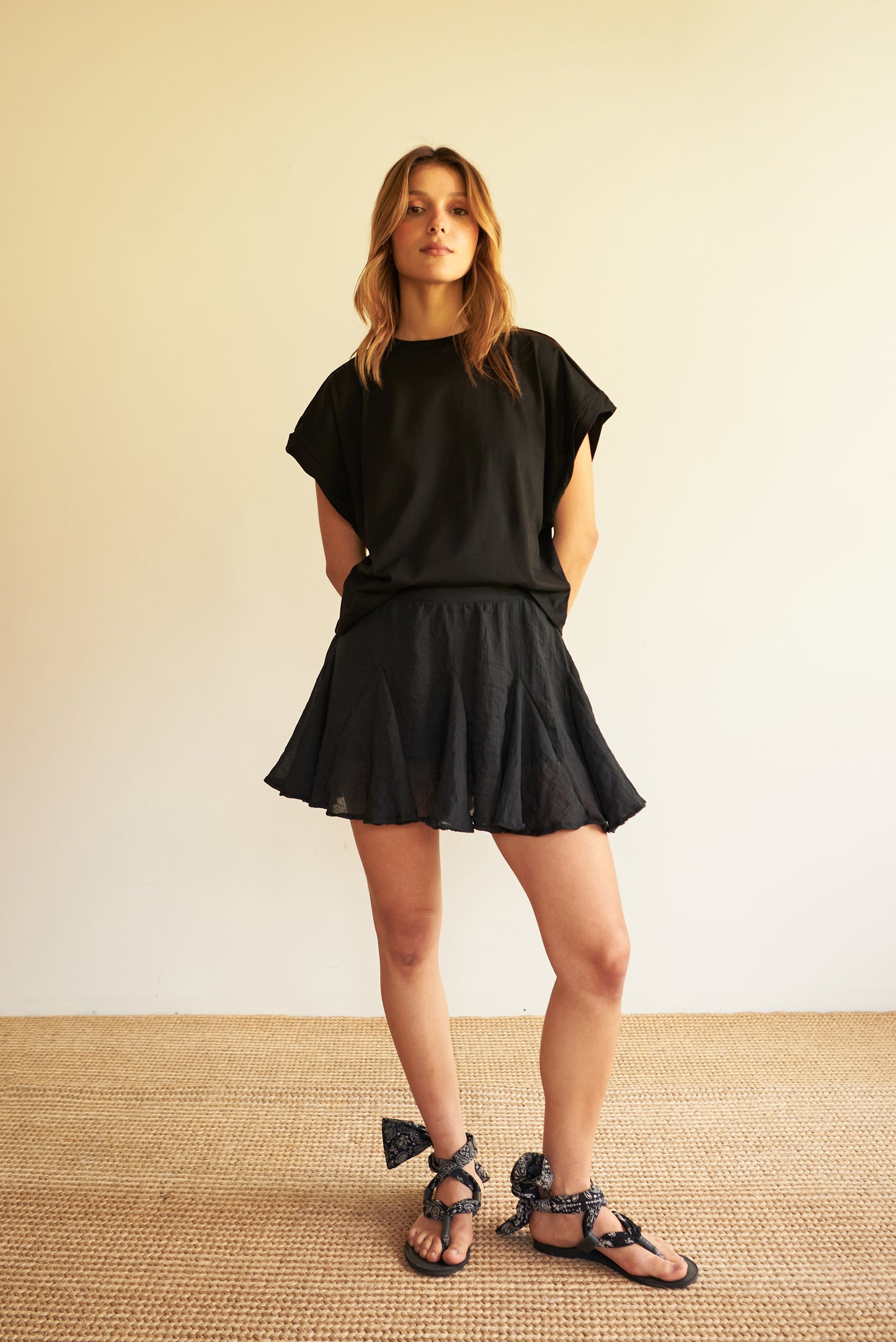 Falda Fluida Mini - R O P A J E -