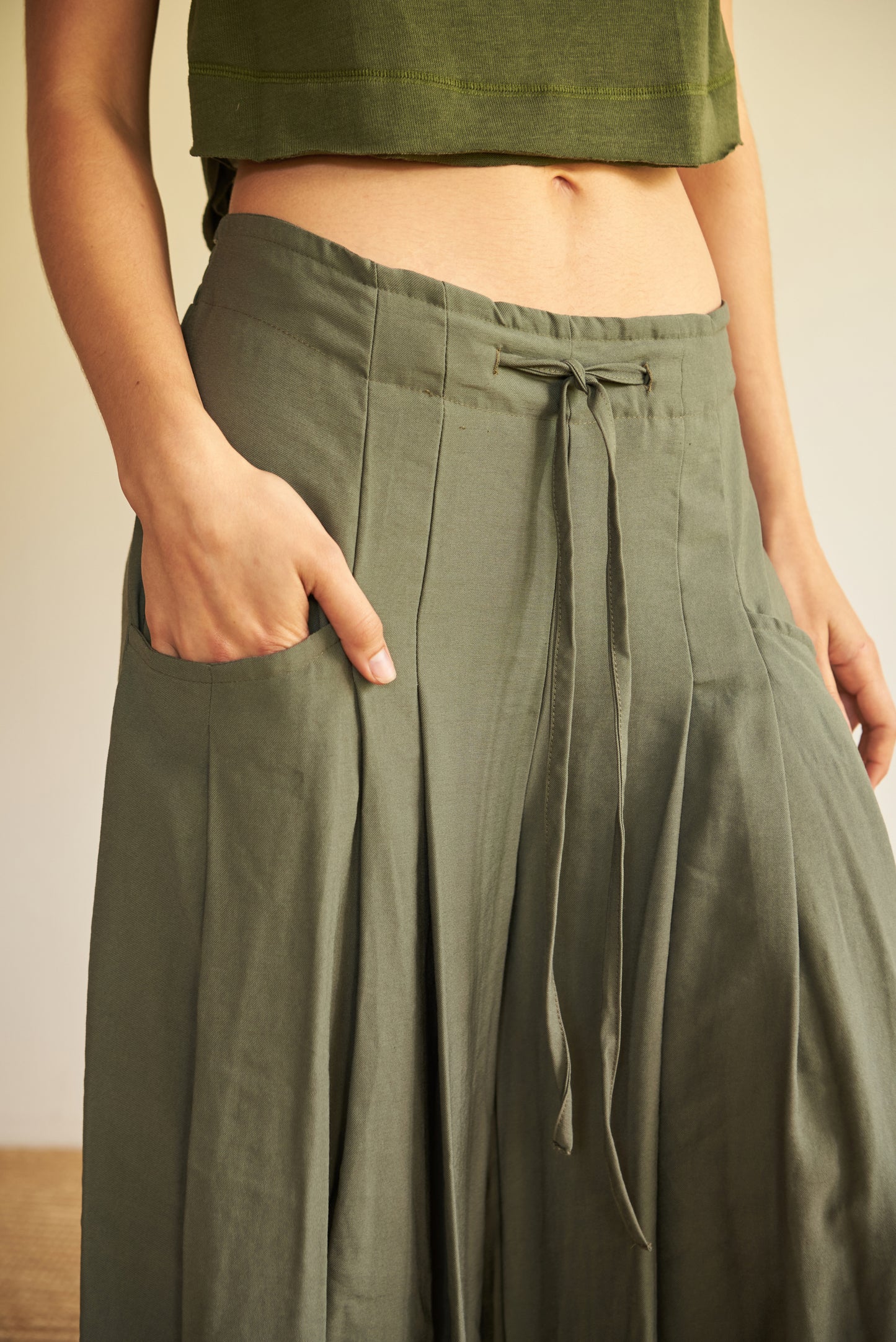 Pantalón Cargo Fluido