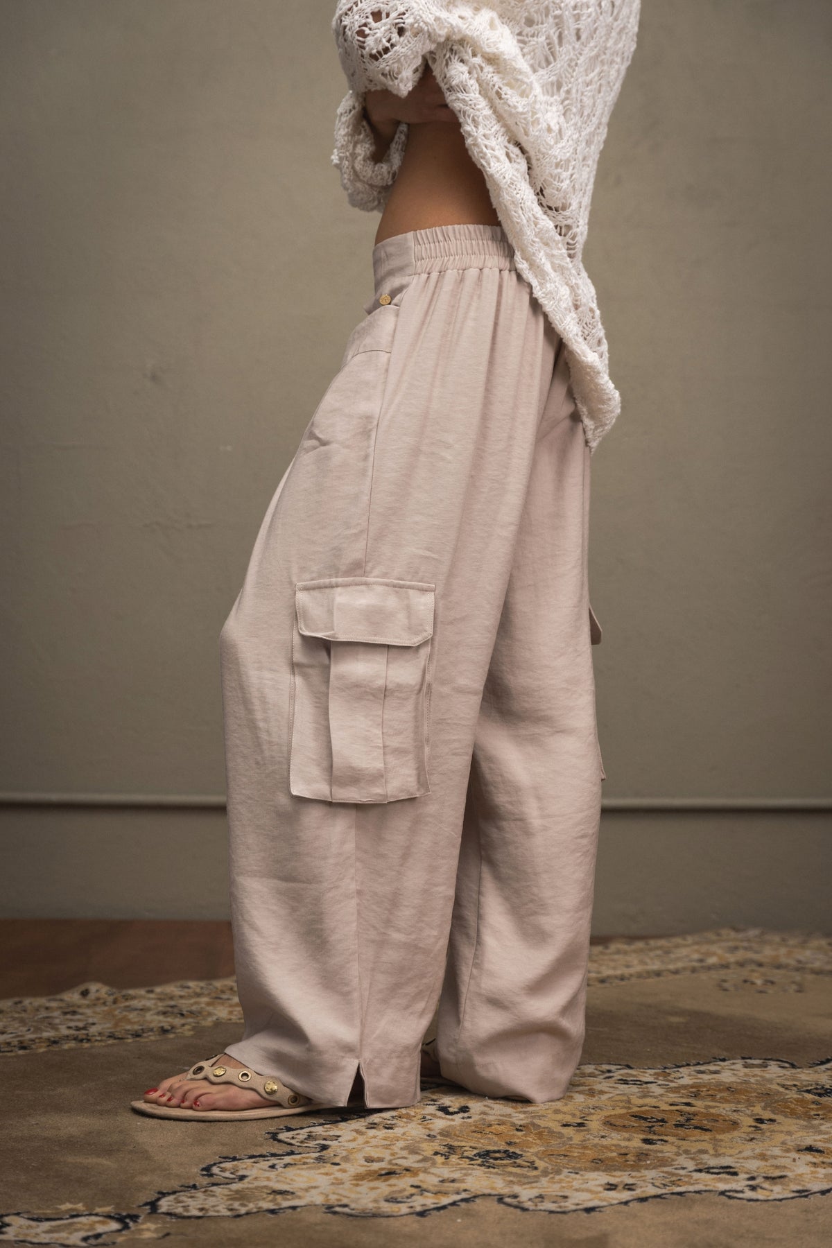 Pantalon Cargo Bolsillos Lateral