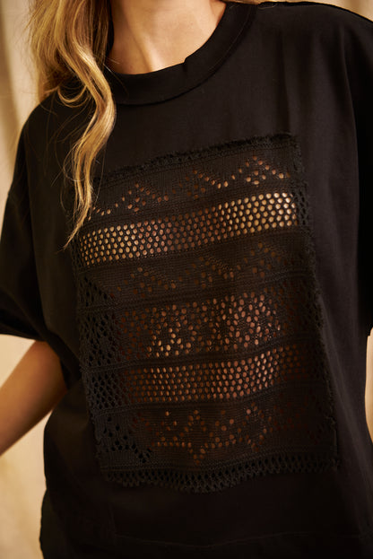 Camiseta Crochet