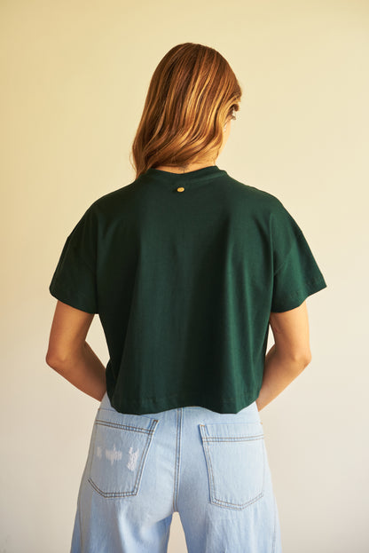 Camiseta Ruche Lateral - R O P A J E   --