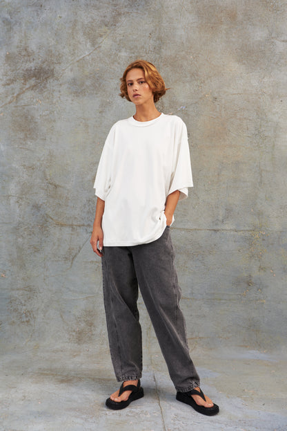 Camiseta Ovrsize manga 3/4