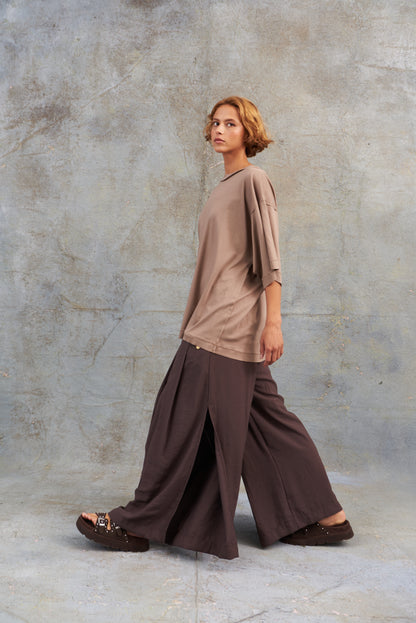 Camiseta Ovrsize manga 3/4