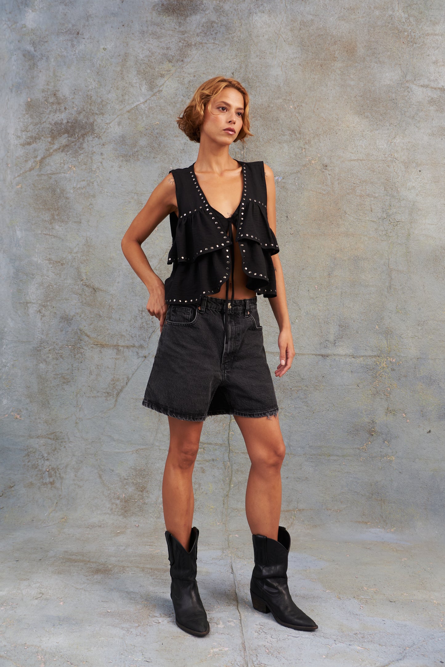 Chaleco Tapas y Taches