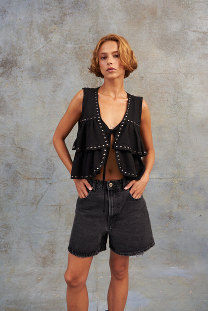 Chaleco Tapas y Taches