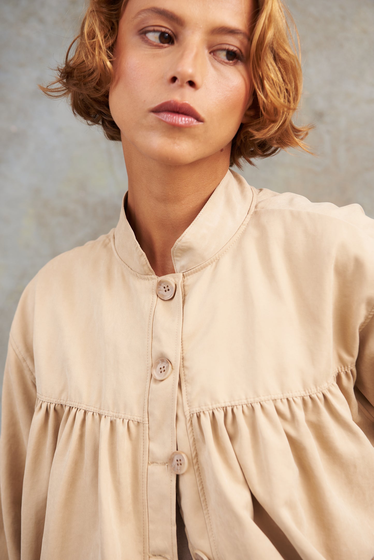 Chaqueta Recogido Bomber