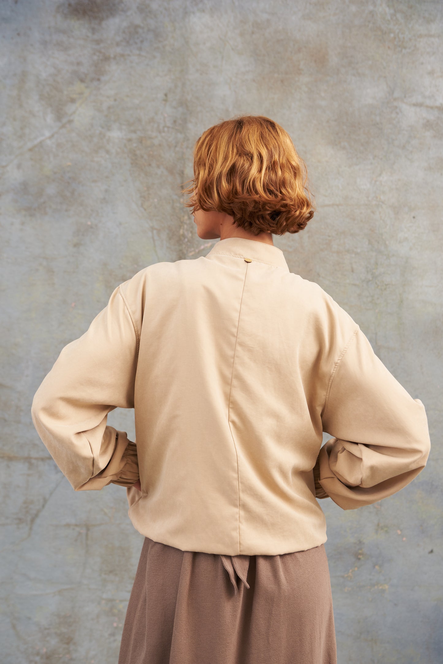 Chaqueta Recogido Bomber
