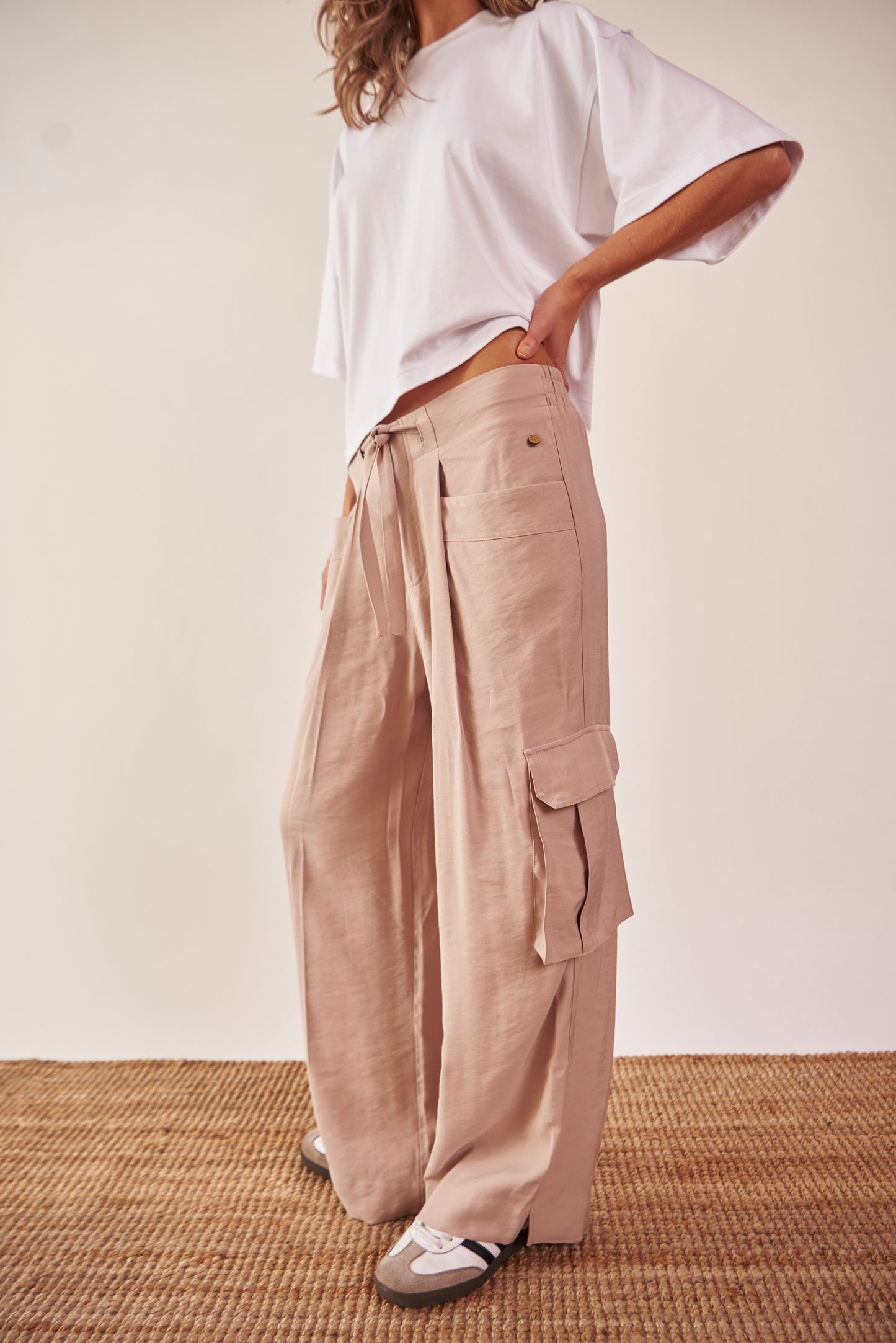 pantalon cargo caqui 3