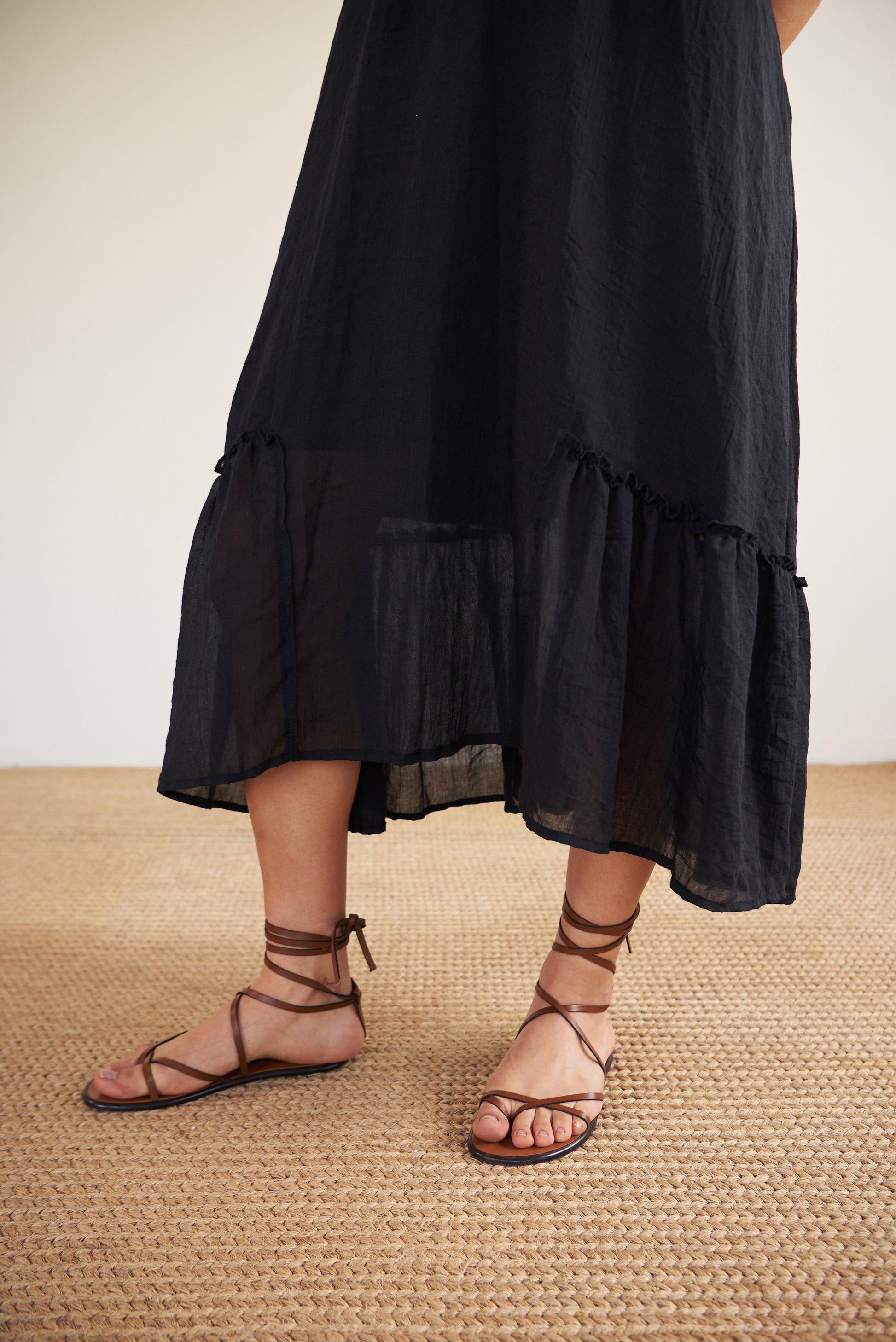 Vestido Largo Cut Out - R O P A J E   --